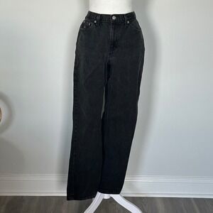 Vintage Tommy Hilfiger Black High Rise Straight Leg Jeans - SIZE 8 Classic Denim